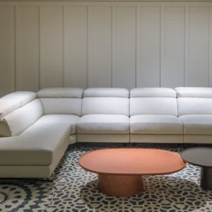 Casa Divani｜HILARY 海拉L型全牛皮電動沙發