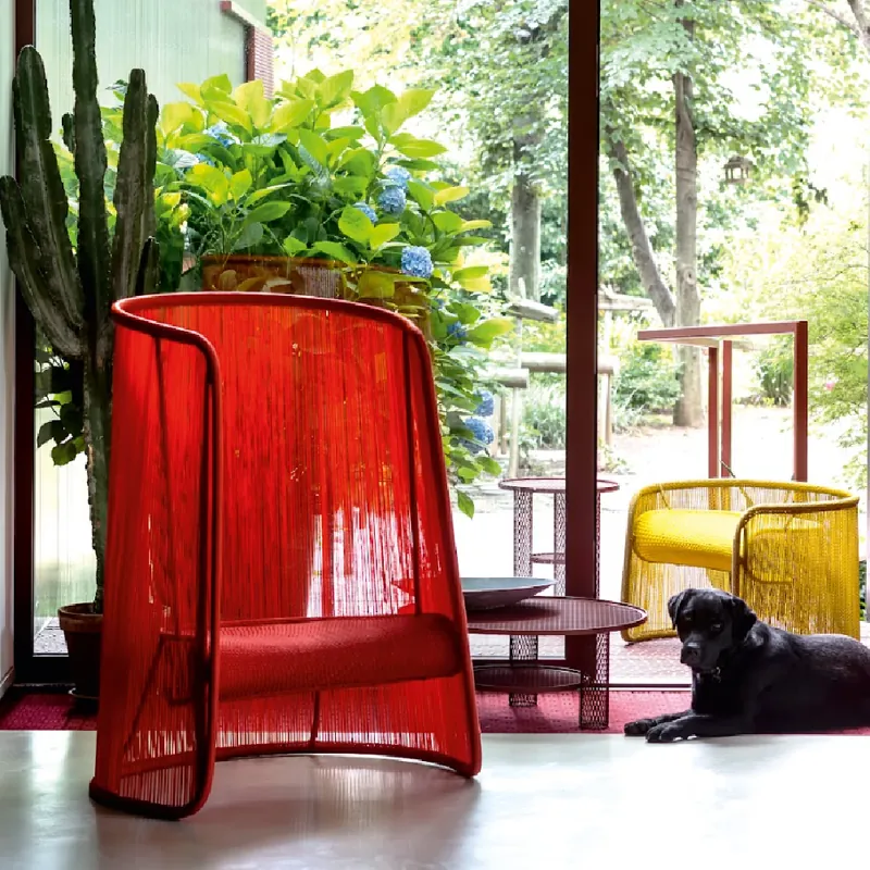 Moroso｜Husk 戶外編織椅