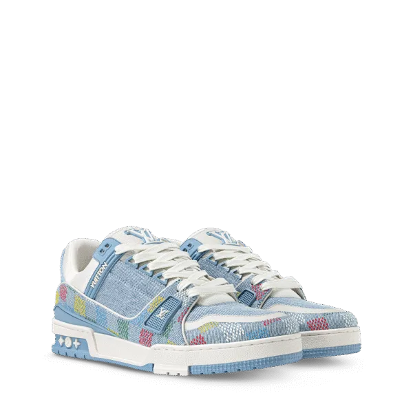 LV Trainer “Monogram Denim Blue”