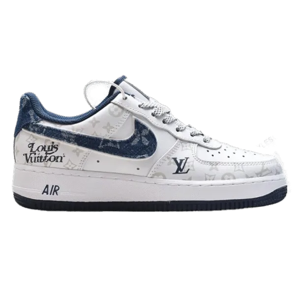 Louis Vuitton x Nike Air Force 1 ’07 Low ‘White Blue’