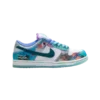 Nike SB Dunk Low x Futura Laboratories “Bleached Aqua” Sneakers