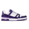 Louis Vuitton LV Trainer Sneaker ‘Denim Monogram Purple Diamond’