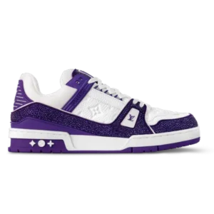Louis Vuitton LV Trainer Sneaker ‘Denim Monogram Purple Diamond’