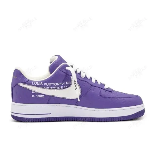 Louis Vuitton x Nike Air Force 1 Low ‘By Virgil Abloh Purple’