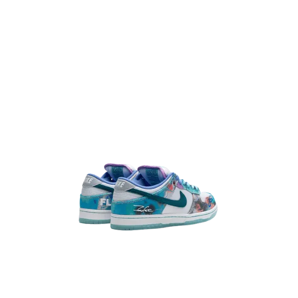 Nike SB Dunk Low x Futura Laboratories “Bleached Aqua” Sneakers