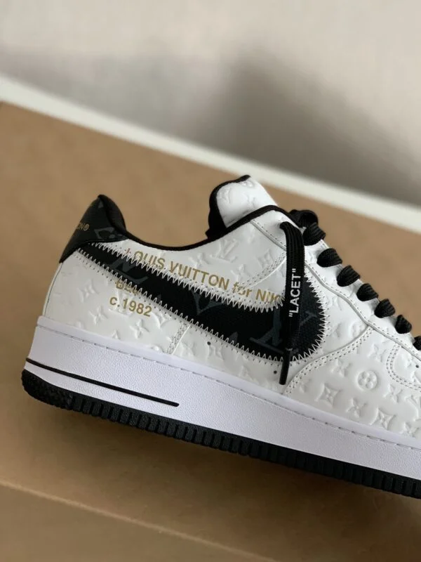 Louis Vuitton x Nike Air Force 1 Low ‘White Black’