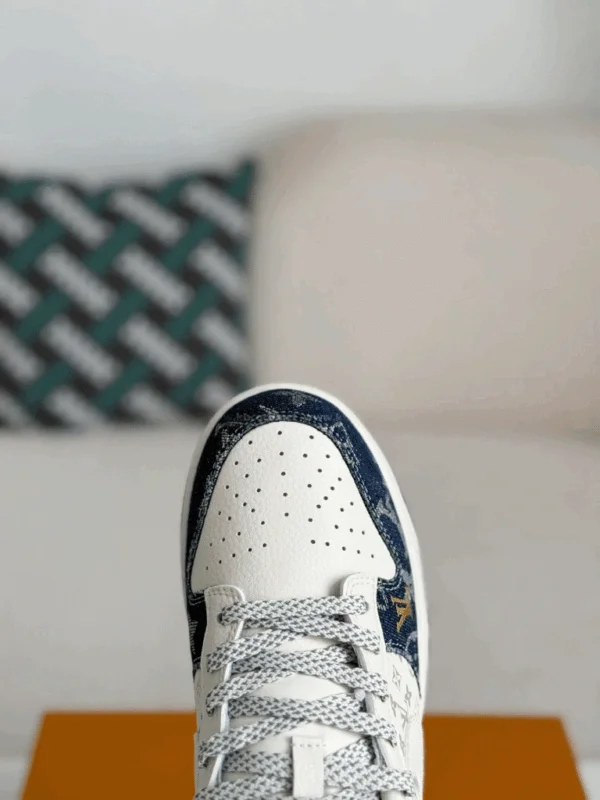 Louis Vuitton x Nike Air Jordan 1 Low “Monogram Denim” (Custom)