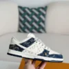 Louis Vuitton x Nike Air Jordan 1 Low “Monogram Denim” (Custom)