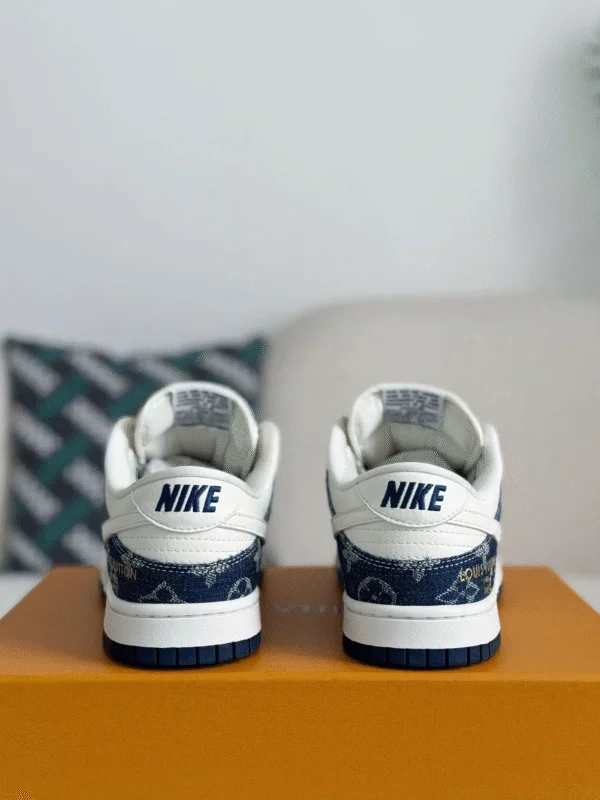 Louis Vuitton x Nike Air Jordan 1 Low “Monogram Denim” (Custom)