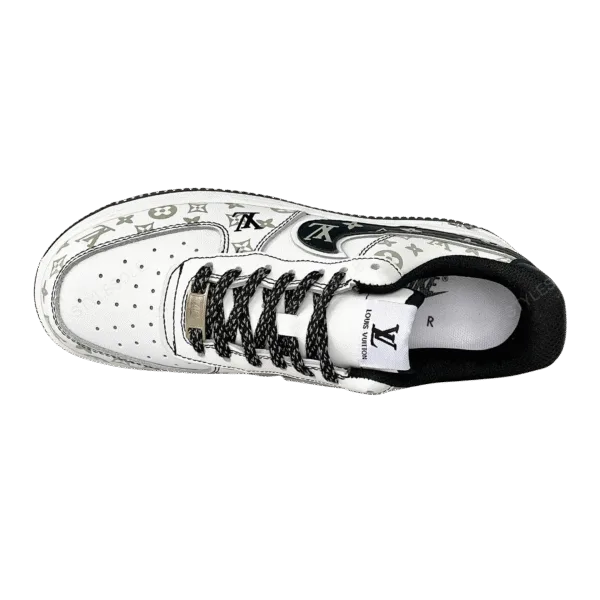 Louis Vuitton x Nike Air Force 1 Monogram Black Edition (Custom)