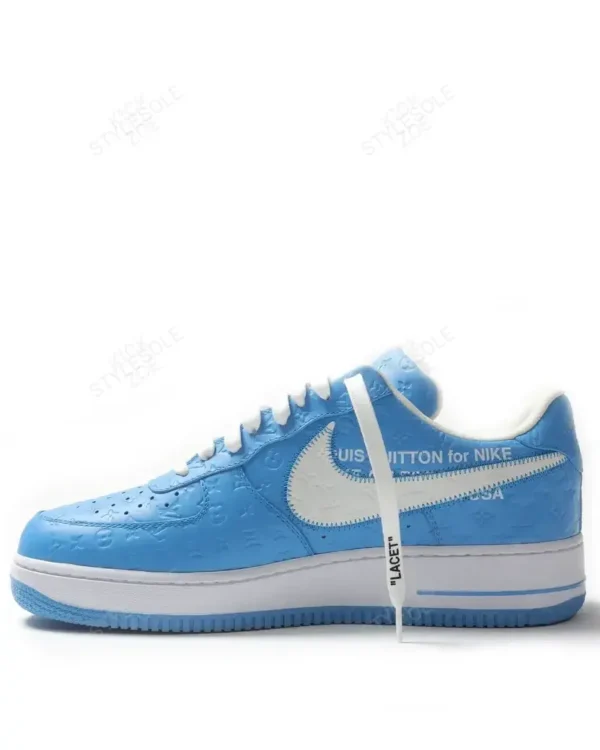 Louis Vuitton x Nike Air Force 1 Low ‘By Virgil Abloh Blue’