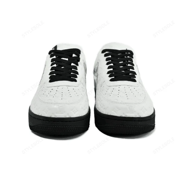 Louis Vuitton x Nike Air Force 1 Low ‘White Black Silver’
