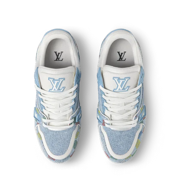 LV Trainer “Monogram Denim Blue”