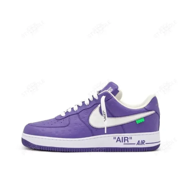Louis Vuitton x Nike Air Force 1 Low ‘By Virgil Abloh Purple’