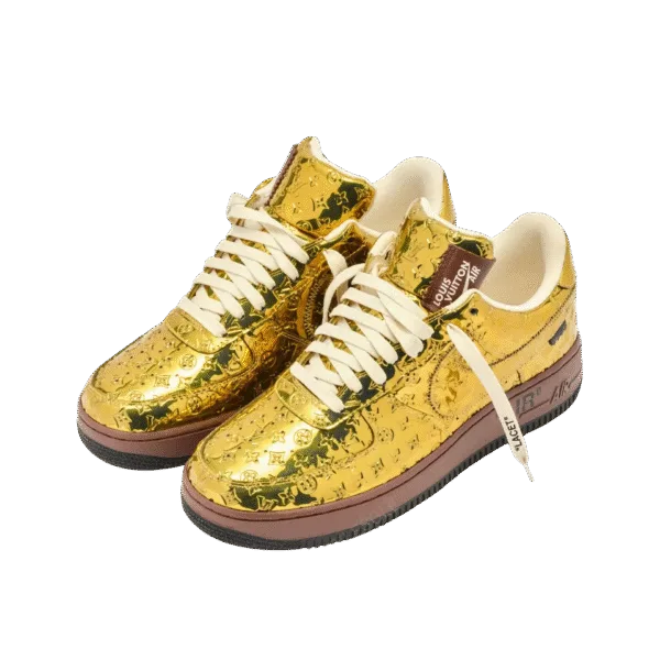 Louis Vuitton x Nike Air Force 1 Low ‘Gold’