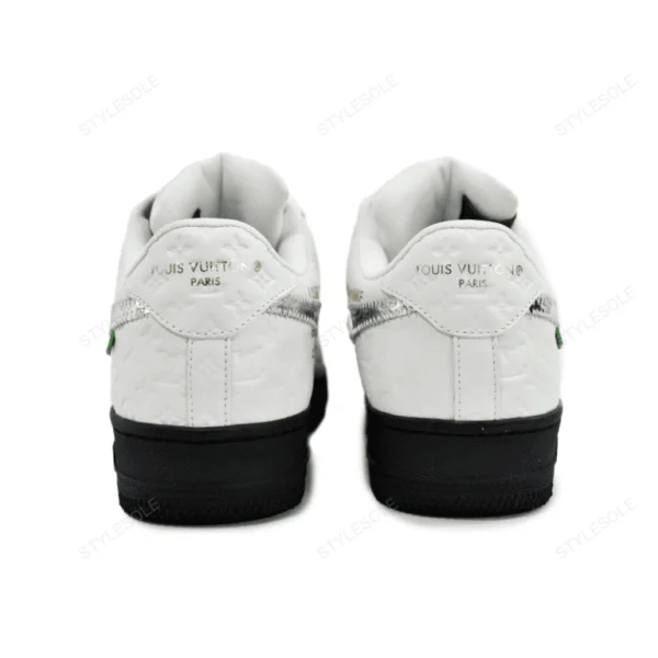 Louis Vuitton x Nike Air Force 1 Low ‘White Black Silver’