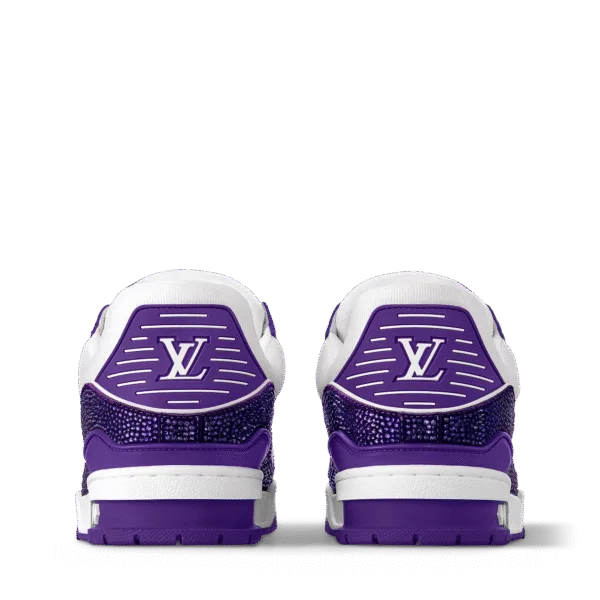 Louis Vuitton LV Trainer Sneaker ‘Denim Monogram Purple Diamond’