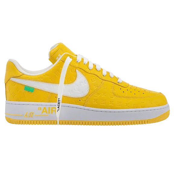 Louis Vuitton x Nike Air Force 1 Low ‘By Virgil Abloh Yellow’