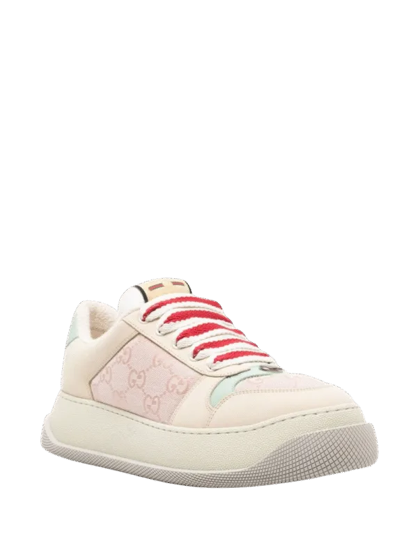 Wms Gucci Screener GG Panelled Sneakers
