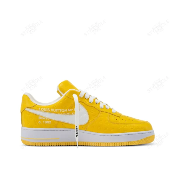 Louis Vuitton x Nike Air Force 1 Low ‘By Virgil Abloh Yellow’