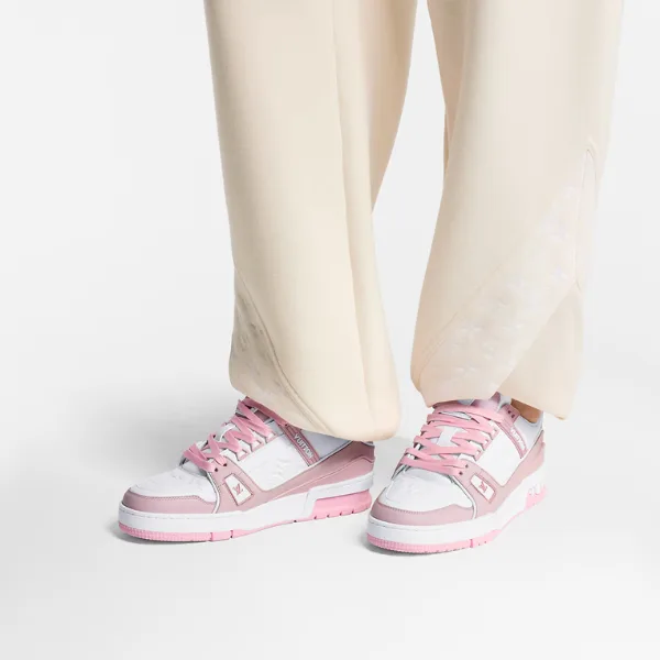 Louis Vuitton LV Trainer Sneaker Rose