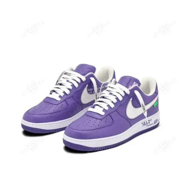 Louis Vuitton x Nike Air Force 1 Low ‘By Virgil Abloh Purple’