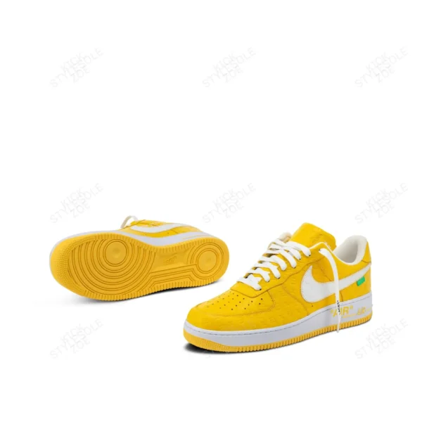 Louis Vuitton x Nike Air Force 1 Low ‘By Virgil Abloh Yellow’