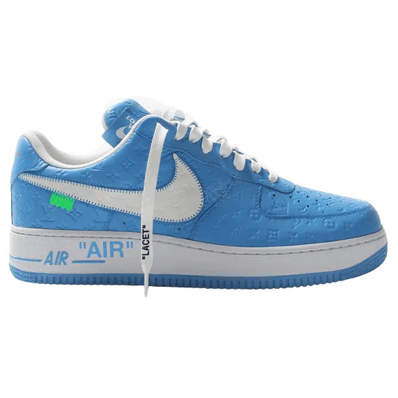 Louis Vuitton x Nike Air Force 1 Low ‘By Virgil Abloh Blue’