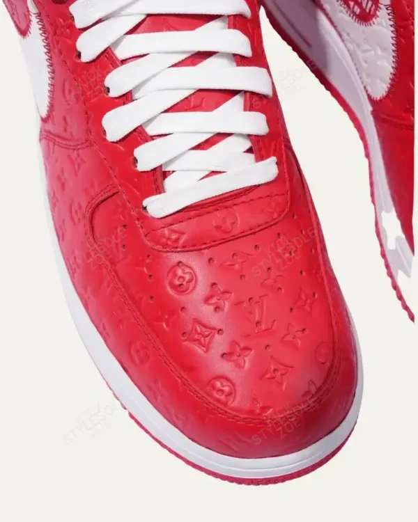 Louis Vuitton x Nike Air Force 1 Low ‘By Virgil Abloh Red’