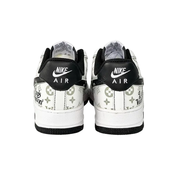 Louis Vuitton x Nike Air Force 1 Monogram Black Edition (Custom)
