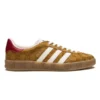 Gucci x Adidas Gazelle GG Monogram Beige Brown