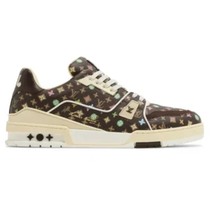 Louis Vuitton x Tyler the Creator LV Trainer “Mocha Multi-Color Monogram” sneakers
