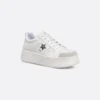 Dior Star Platform – White Calfskin and Suede Calfskin