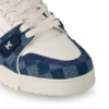 Louis Vuitton LV Trainer Damier Denim Blue