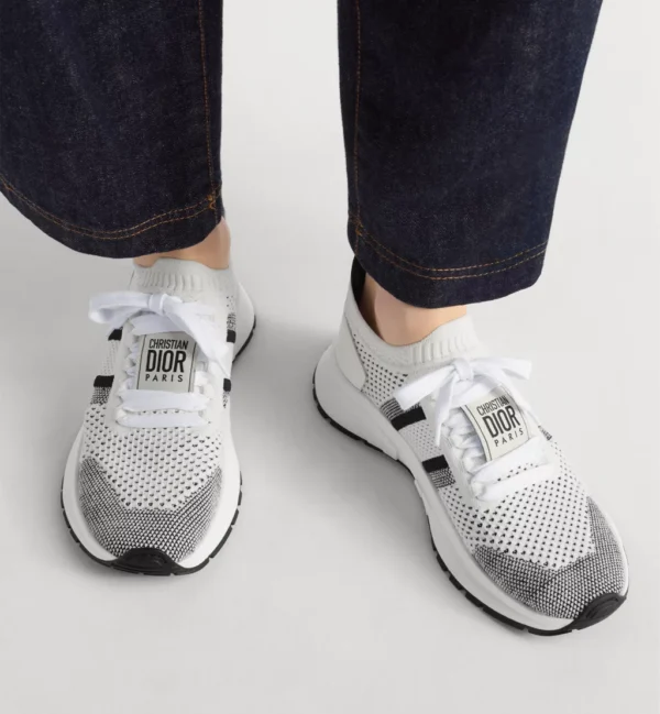 Run’n’Dior – White and Black Technical Mesh