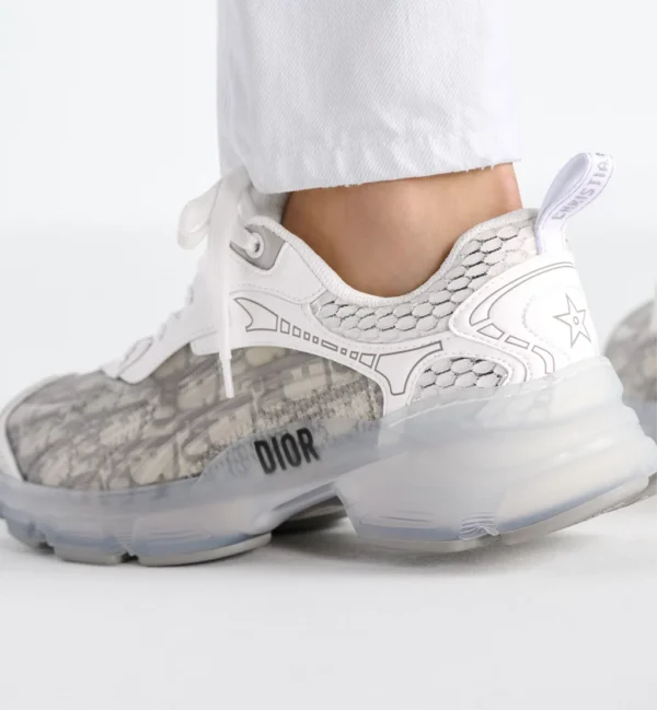 Dior Vibe – Gray Dior Oblique Technical Fabric and Transparent Rubber