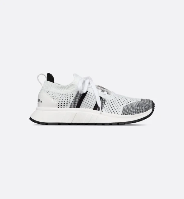 Run’n’Dior – White and Black Technical Mesh
