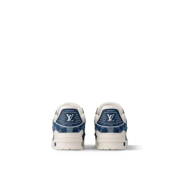 Louis Vuitton LV Trainer Damier Denim Blue