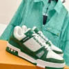 Louis Vuitton LV Trainer Sneaker ‘Monogram Green Denim’