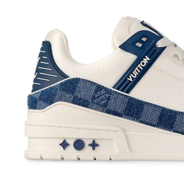 Louis Vuitton LV Trainer Damier Denim Blue