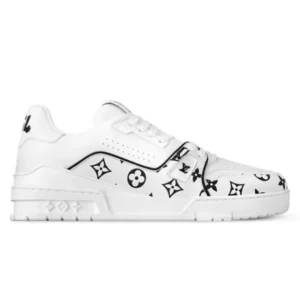 Louis Vuitton LV Trainer Sneaker Monogram White Black
