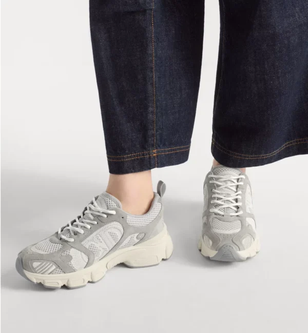 Dior Chrono – Gray Mesh and Suede Calfskin