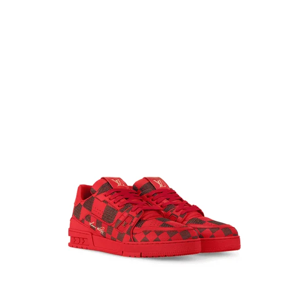 Louis Vuitton LV Trainer Sneaker ‘DarkRed’