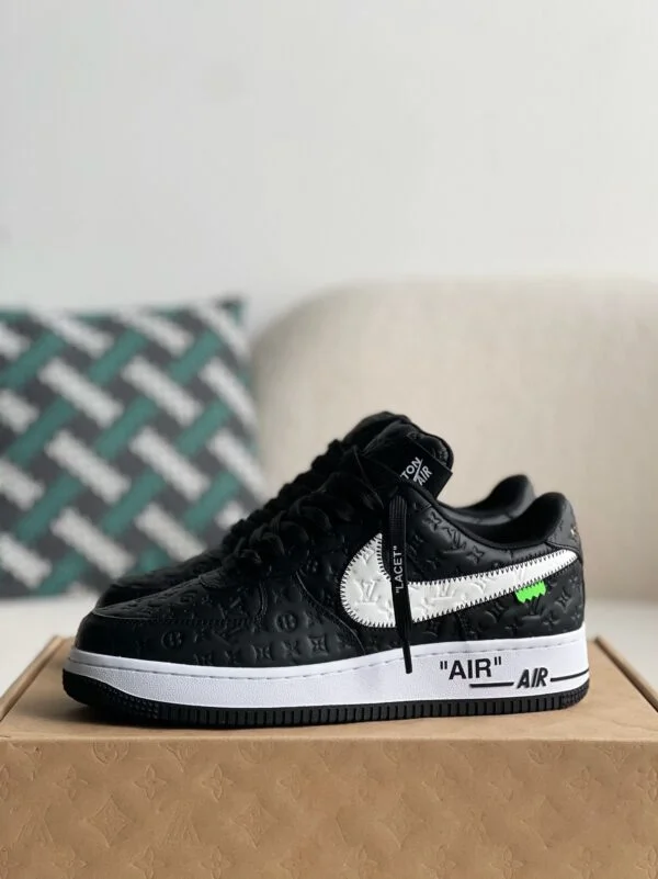 Louis Vuitton x Nike Air Force 1 Friends and Family Black
