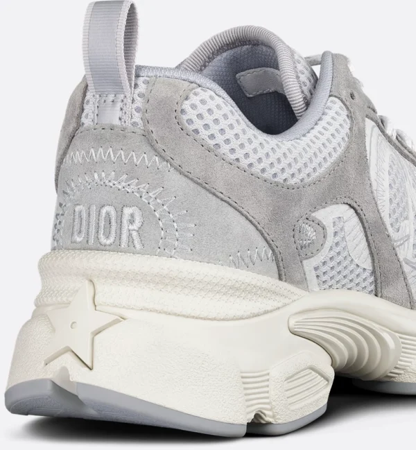 Dior Chrono – Gray Mesh and Suede Calfskin