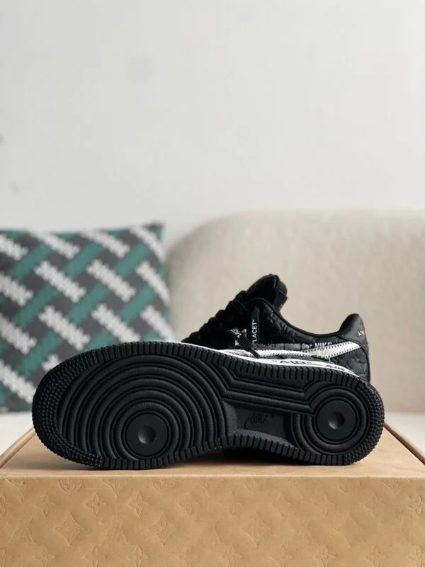 Louis Vuitton x Nike Air Force 1 Friends and Family Black