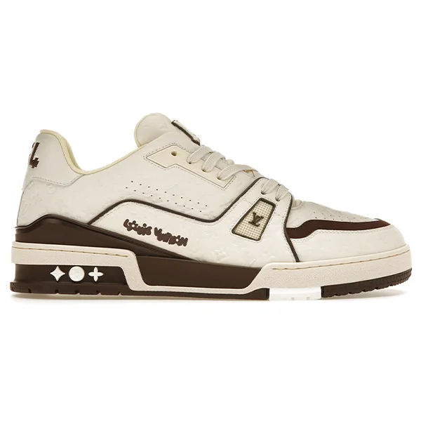 Louis Vuitton x Tyler the Creator LV Trainer “White – Mocha” sneakers