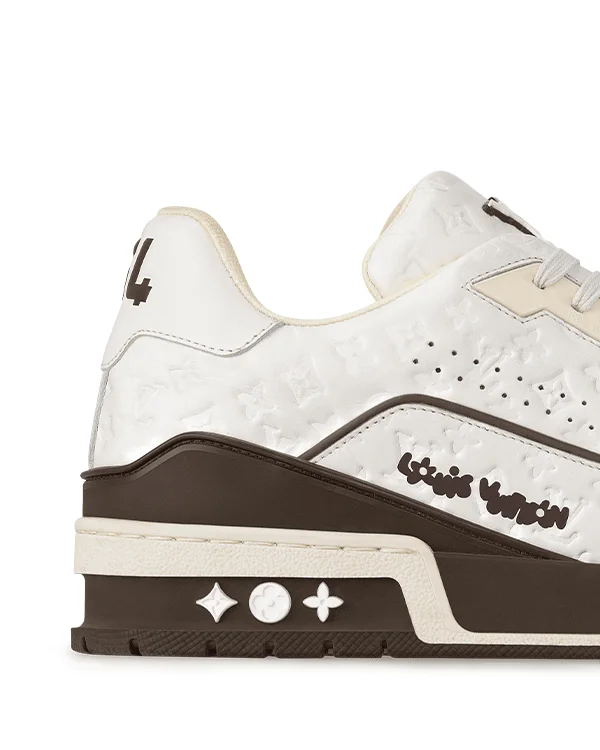 Louis Vuitton x Tyler the Creator LV Trainer “White – Mocha” sneakers