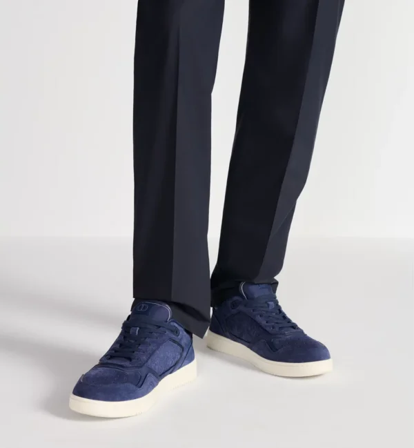 B27 Uptown Low – Navy Blue Suede and Navy Blue Dior Gravity Suede