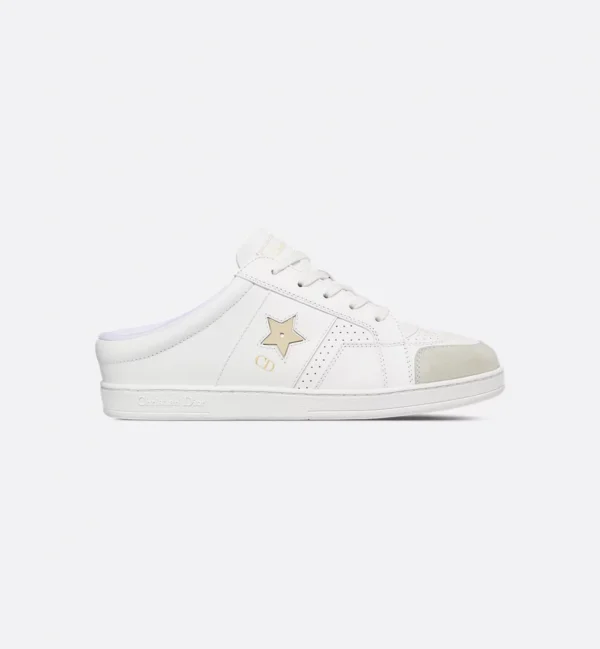 Dior Star – White Calfskin and Suede Calfskin